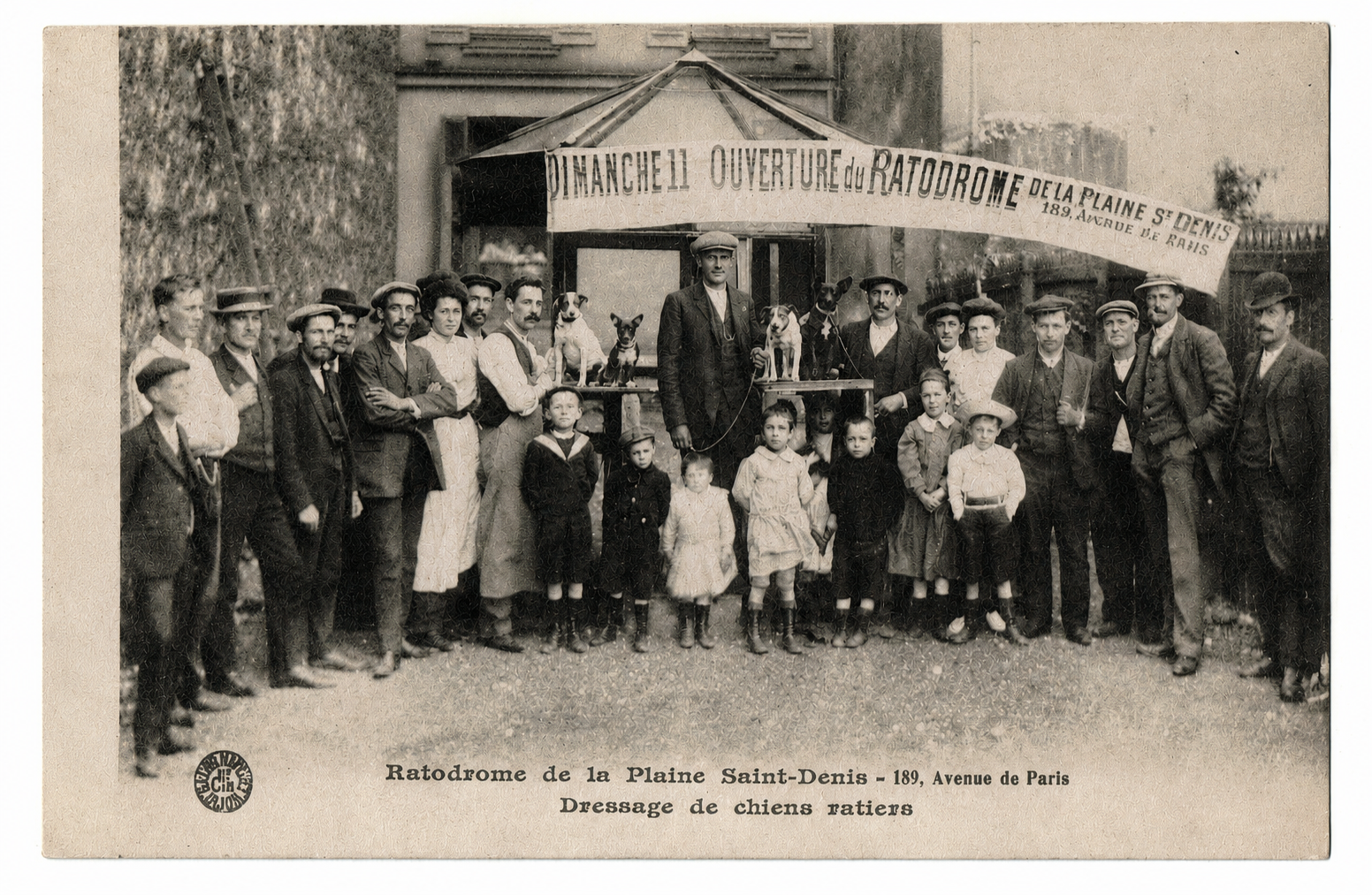 Ansichtskarte des Ratodroms der Plaine Saint-Denis, 189 avenue de Paris